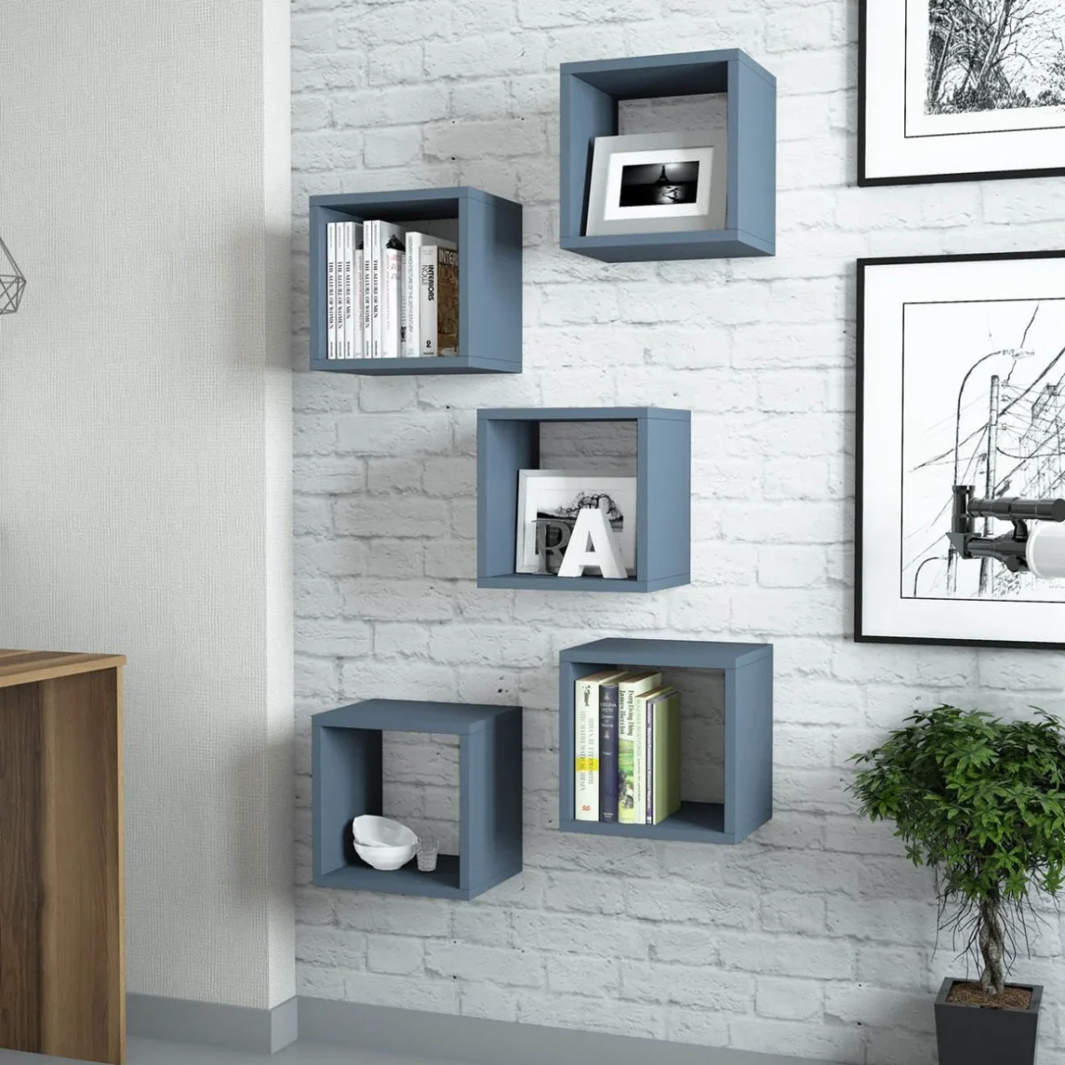 رفوف حائط موديل Box - Image 1