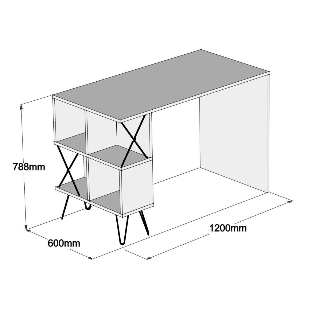 طاولة دراسة موديل Extra - Image 3